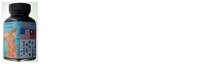 Noodler's Ink Ink bottle, Ink series Blue ink (Aircorp Blue-Black)