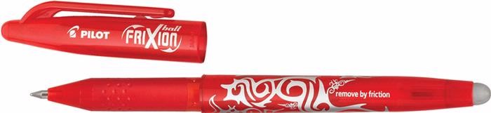 Pilot Gel Pen, Frixion ball series Red ink