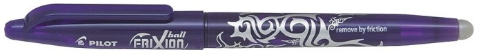 Pilot Gel Pen, Frixion ball series Violet ink