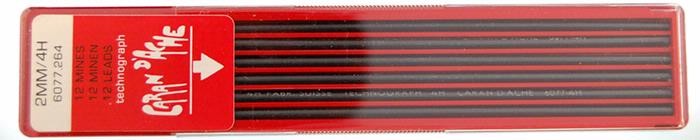 Caran d'Ache Lead, Accessories series Black 4H 2mm