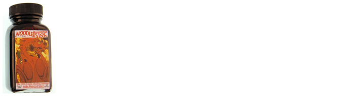 Noodler's Ink Ink bottle, Ink series Red ink (Dragon's Napalm)