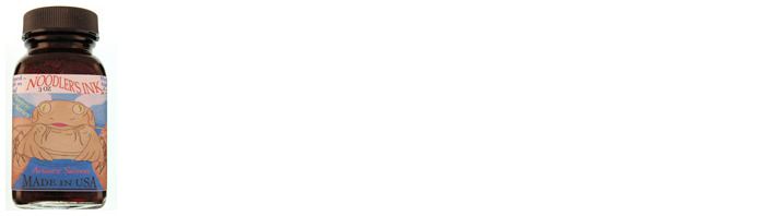 Noodler's Ink Ink bottle, Ink series Pink ink (Atlantic Salmon)