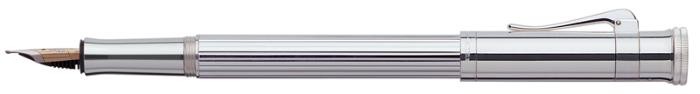 Faber-Castell, Graf von&nbsp;Fountain pen,&nbsp;Precious wood & Silver&nbsp;serie&nbsp;Silver