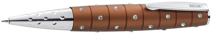 Online Ballpoint pen, Crystal Inspiration series Cognac
