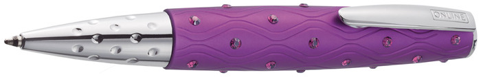 Online Ballpoint pen, Crystal Inspiration series Lilac