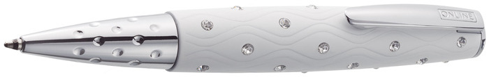 Online Ballpoint pen, Crystal Inspiration series White