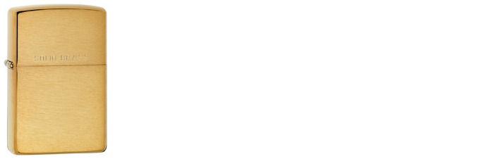 Zippo Lighter, Windproof series Brass