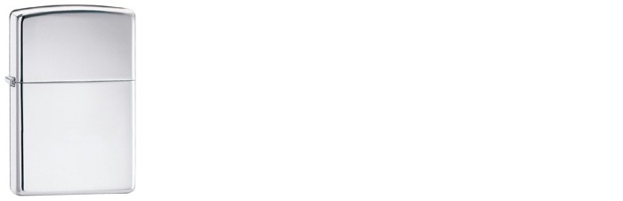 Zippo Lighter, Windproof series Chrome