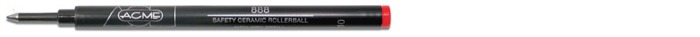 Acme Writing Tools Roller refill, Refill & ink series Red ink