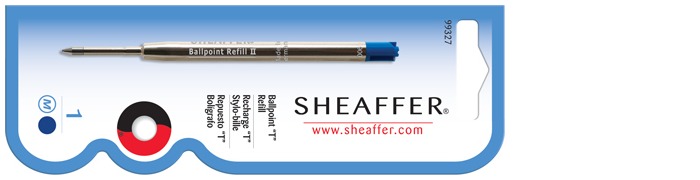 Sheaffer Ballpoint refill, Refill & ink series Blue ink