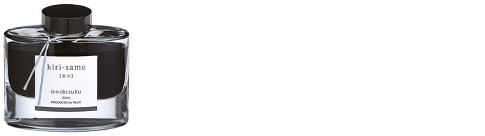 Pilot Ink bottle, Iroshizuku Ink series Grey ink Kiri-Same