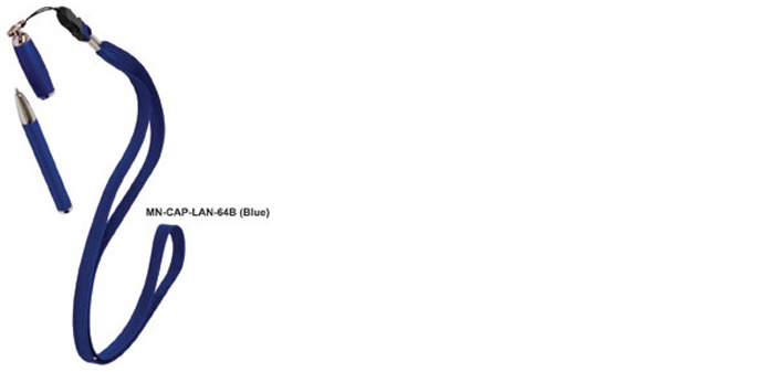 PenUSA Ballpoint pen, Magnetic series Blue (With Lanyard)