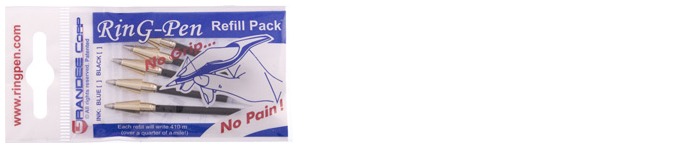 Grandee Corp Ballpoint refill, Refill & ink series Black ink