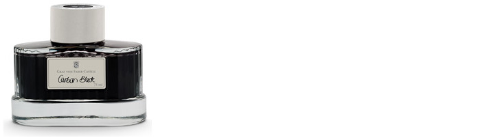 Faber-Castell, Graf von Ink bottle, Encre GvFC Luxury Ink series Black Ink