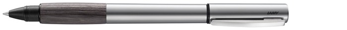 Lamy Roller ball, Accent AL series Palladium (Grey wood grip)