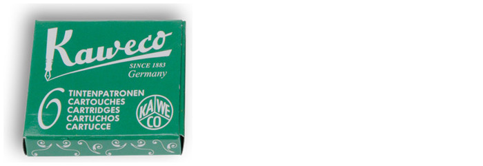 Kaweco Ink cartridge, Refill & ink series "Palm Green" ink