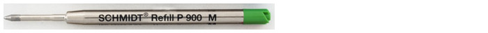 Schmidt Ballpoint refill, Ball Refill serie green ink (P900)