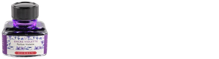 J.Herbin Ink bottle, The Subtle Ink series Violet ink
