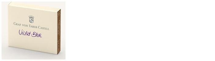 Faber-Castell, Grav von Ink cartridge, Encre GvFC Luxury Ink series Violet-Blue ink