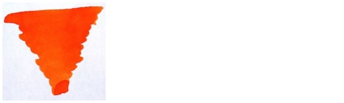 Diamine Ink bottle, Fountain Pen ink 80ml series Blaze Orange ink