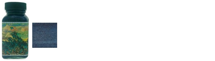 Noodler's Ink Ink bottle, Ink series Blue ink (54th Massachusetts)