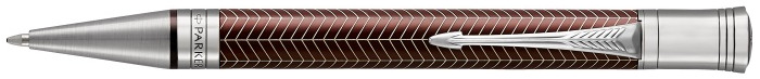 Parker Ballpoint pen, Duofold Prestige series Burgundy Chevron CT