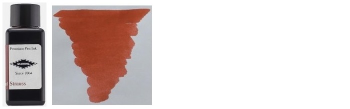 Diamine Ink bottle, Music series Strauss ink 30ml 