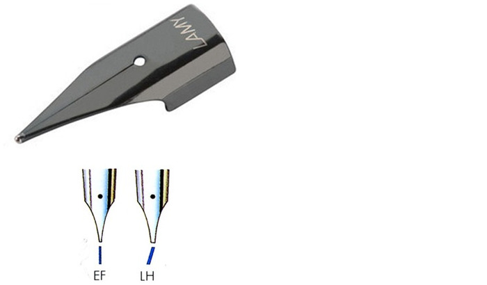 Lamy Fountain pen nib, Parts series Black Z50 (Special sizes)