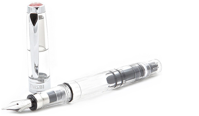 TWSBI Fountain pen, Diamond 580 series Translucent (Stub nib)