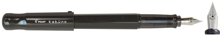 Pilot Fountain pen, Kakuno series Gray & Gray