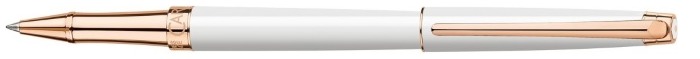 Caran d'Ache Roller ball, Léman Slim series White PGT 