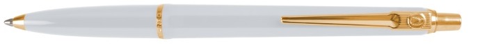 Ballograf Ballpoint pen, Epoca P Luxe series White GT