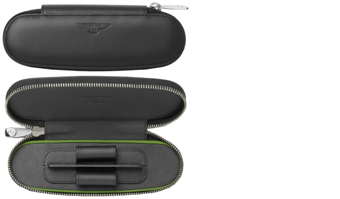 Faber-Castell, Graf von Pen pouch, Bentley Collection series Black (Double)