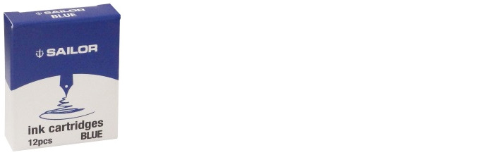 Sailor Ink cartridge, Refill & ink series Blue ink