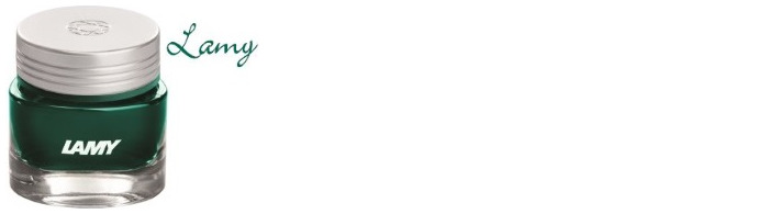 Lamy Ink bottle, Crystal series Dark green ink 30ml (T53 Peridot)