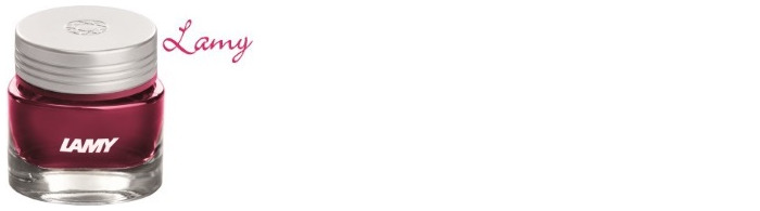 Lamy Ink bottle, Crystal series Ruby ink 30ml (T53 Ruby)