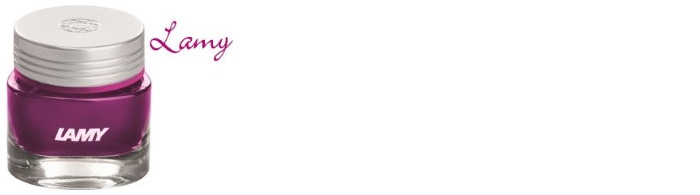 Lamy Ink bottle, Crystal series Lilac ink 30ml (T53 Beryl)