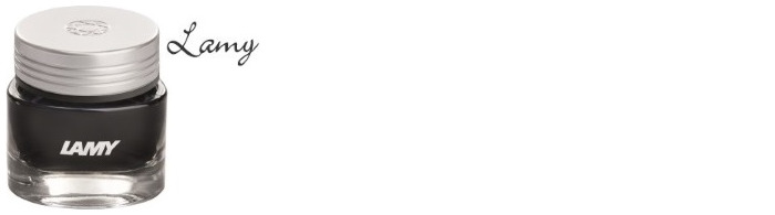 Lamy Ink bottle, Crystal series Black ink 30ml (T53 Obsidian)