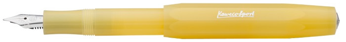 Kaweco Fountain pen, Frosted Sport series Translucent yellow (Sweet Banana)