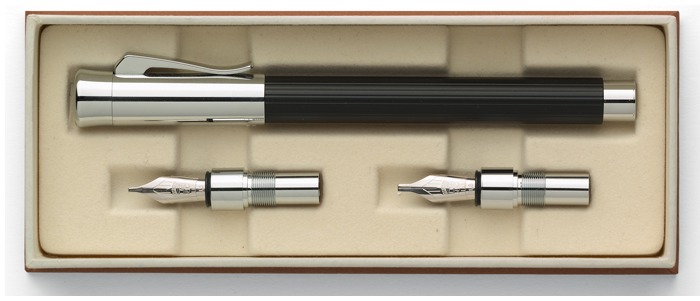 Faber-Castell, Graf von Fountain pen set, Tamitio Calligraphy  series Black