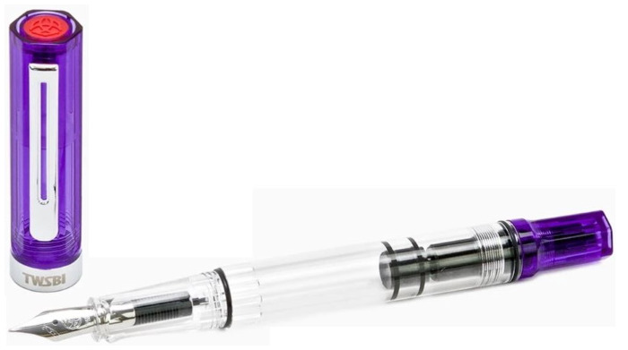 TWSBI Fountain pen, Eco series Transparent Purple