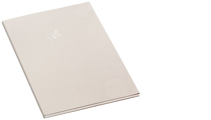 Jacques Herbin Traveller's Notebook, Stationery series White (148 x 210 mm, Blank)