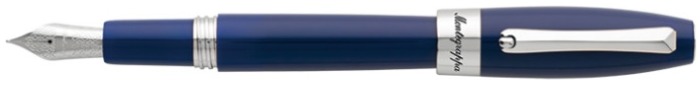 Montegrappa Fountain pen, Fortuna series Blue/Palladium