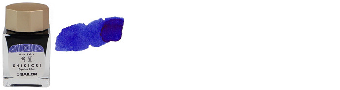 Sailor ink bottle, Shikiori series Blue ink (Nioi Sumire) - 20ml