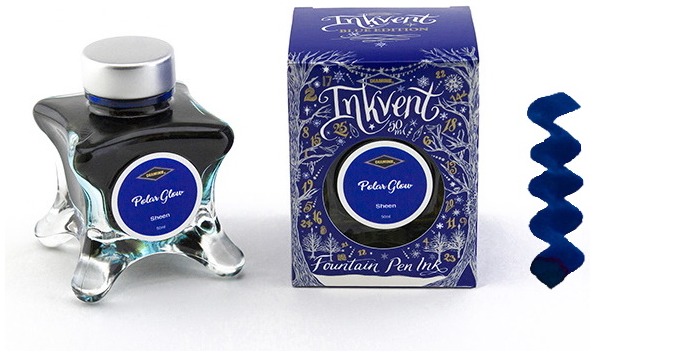 Diamine Ink bottle, Inkvent series Polar Glow ink (50ml)