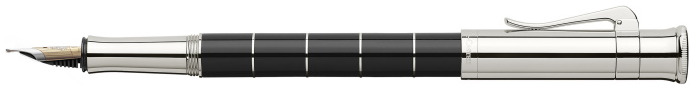 Faber-Castell, Graf von Fountain pen, Classic Anello series Black PT