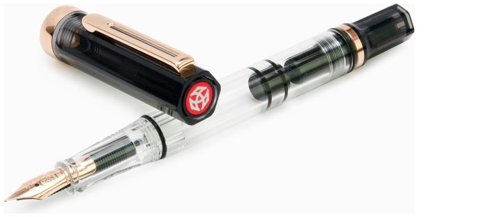 TWSBI Fountain pen, Eco series Smoke RoseGold