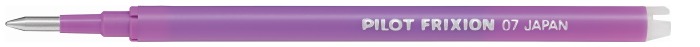 Pilot Refill (Frixion rollerball), Refill & ink series Light violet ink  