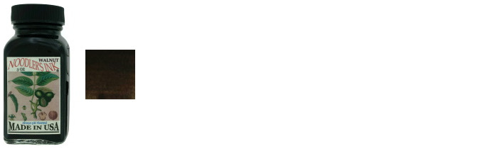 Noodler's Ink Ink bottle, Ink series Brown ink (Walnut)