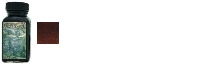 Noodler's Ink Ink bottle, Ink series Brown ink (Beaver)